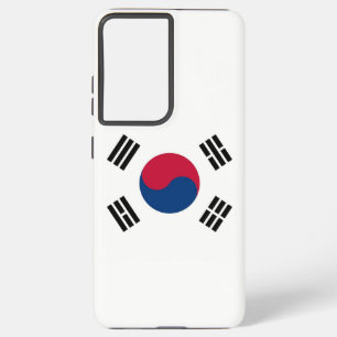 Samsung Galaxy S21 Ultra Case Südkorea Flagge Hülle