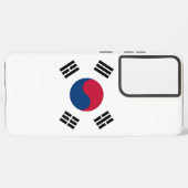 Samsung Galaxy S21 Ultra Case Südkorea Flagge Hülle (Linke Seite)
