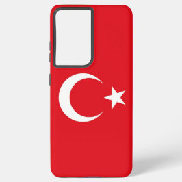 Samsung Galaxy S21 Ultra Case Türkei-Flagge Hülle
