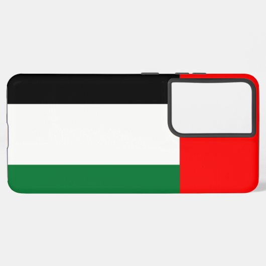 Samsung Galaxy S21 Ultra Case U A E Flagge Samsung Galaxy Hülle (Linke Seite)