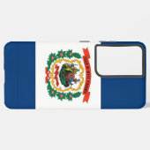 Samsung Galaxy S21 Ultra Case West Virginia Samsung Galaxy Hülle (Linke Seite)