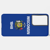 Samsung Galaxy S21 Ultra Case Wisconsin Hülle (Linke Seite)