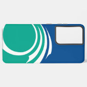 Samsung Galaxy S21 Ultra Case with Ottawa flag Hülle (Linke Seite)