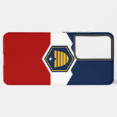 Samsung Galaxy S21 Ultra Case with Utah flag Hülle (Linke Seite)