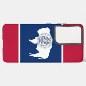 Samsung Galaxy S21 Ultra Case Wyoming Hülle (Linke Seite)