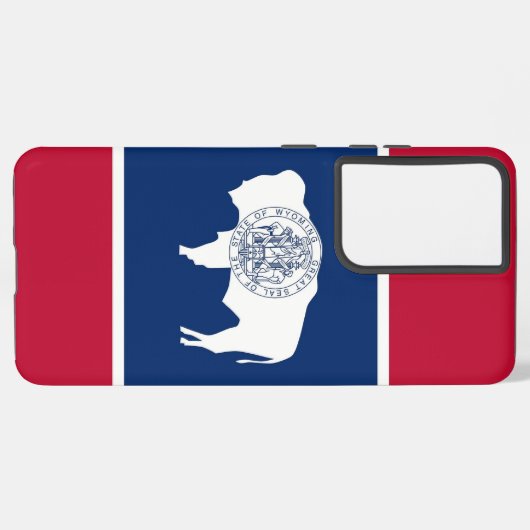 Samsung Galaxy S21 Ultra Case Wyoming Samsung Galaxy Hülle (Linke Seite)