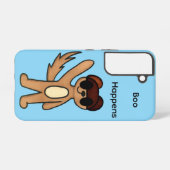 Samsung Galaxy s22 Boo Happens Phone Case Samsung Galaxy Hülle (Rückseite (Horizontal))