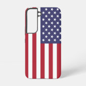 Samsung Galaxy S22 Case Flag der USA Hülle (Rückseite)