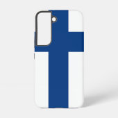 Samsung Galaxy S22 Case Flag Finnland Hülle (Rückseite)