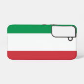 Samsung Galaxy S22 Case Flag (Italien) Samsung Galaxy Hülle (Rückseite (Horizontal))