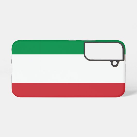 Samsung Galaxy S22 Case Flag (Italien) Samsung Galaxy Hülle (Rückseite (Horizontal))