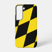 Samsung Galaxy S22 Case Flag München Samsung Galaxy Hülle (Rückseite)