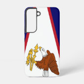 Samsung Galaxy S22 Case Flag of American Samoa Hülle (Rückseite)
