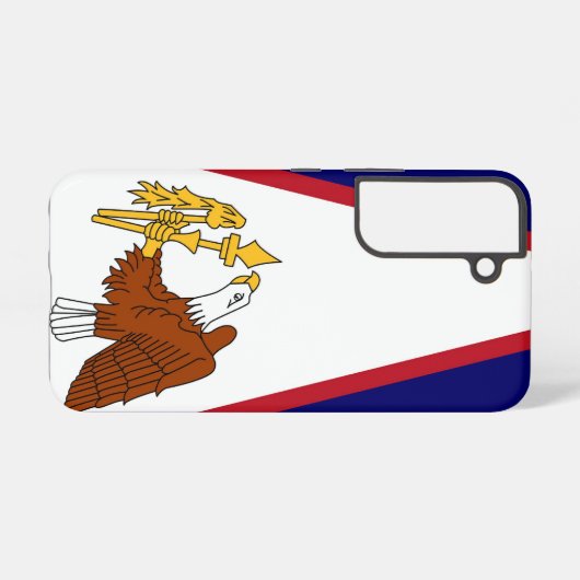 Samsung Galaxy S22 Case Flag of American Samoa Samsung Galaxy Hülle (Rückseite (Horizontal))