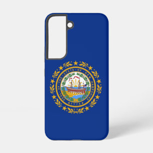 Samsung Galaxy S22 Case Flag of New Hampshire Samsung Galaxy Hülle