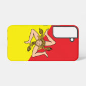 Samsung Galaxy S22 Case Flag Sizilien, Italien Hülle (Rückseite (Horizontal))