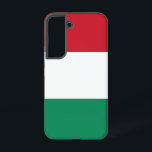 Samsung Galaxy S22 Case Flag Ungarn Samsung Galaxy Hülle<br><div class="desc">Fügen Sie Ihrer Samsung Galaxy S22 eine Touch ungarischen Stolzes mit unserem exklusiven Cover mit der ungarischen Flagge hinzu! Mit viel Liebe zum Detail gestaltet, zelebriert dieser Titel das ungarische Erbe und den kulturellen Reichtum. Das Design zeigt stolz das ikonische Dreifarbenmuster von roten, weißen und grünen horizontalen Streifen, die Stärke...</div>