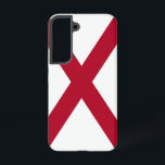 Samsung Galaxy S22 Case Flag von Alabama, USA Samsung Galaxy Hülle<br><div class="desc">Mit dem exklusiven Handy-Cover mit Alabamas Flagge fügen Sie Ihrer Samsung Galaxy S22 eine lebendige Touch alabamianischen Geistes hinzu! Mit viel Liebe zum Detail gestaltet, ist dieses Handy mehr als nur funktional, es ist eine Feier des alabamianischen Erbes und kulturellen Stolzes. Das kühne Design zeigt stolz das unverwechselbare Krimskreuz von...</div>