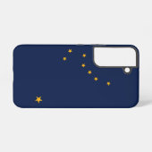 Samsung Galaxy S22 Case Flag von Alaska, USA Hülle (Rückseite (Horizontal))