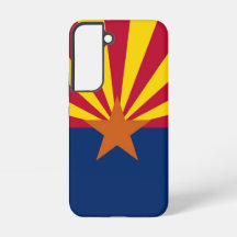 Samsung Galaxy S22 Case Flag von Arizona, USA