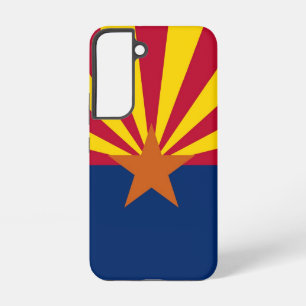 Samsung Galaxy S22 Case Flag von Arizona, USA Hülle
