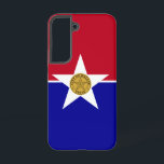 Samsung Galaxy S22 Case Flag von Dallas, Texas Samsung Galaxy Hülle<br><div class="desc">Eleganter und stilvoller Samsung Galaxy S22 Fall mit Flag von Dallas,  Texas Staat,  USA. Dieses Produkt ist anpassbar.</div>