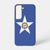 Samsung Galaxy S22 Case Flag von Houston Hülle (Rückseite)