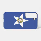 Samsung Galaxy S22 Case Flag von Houston Hülle (Rückseite (Horizontal))