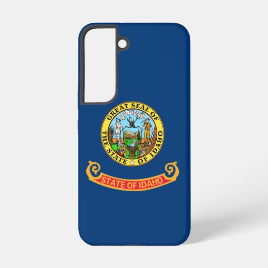 Samsung Galaxy S22 Case Flag von Idaho Hülle (Rückseite)