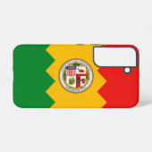 Samsung Galaxy S22 Case Flag von Los Angeles Samsung Galaxy Hülle (Rückseite (Horizontal))
