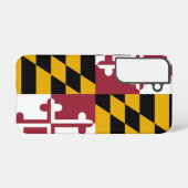 Samsung Galaxy S22 Case Flag von Maryland Hülle (Rückseite (Horizontal))