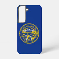 Samsung Galaxy S22 Case Flag von Nebraska