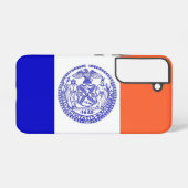 Samsung Galaxy S22 Case Flag von New York City Hülle (Rückseite (Horizontal))