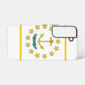 Samsung Galaxy S22 Case Flag von Rhode Island Hülle (Rückseite (Horizontal))
