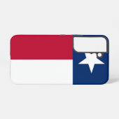 Samsung Galaxy S22 Case Flag von Texas Samsung Galaxy Hülle (Rückseite (Horizontal))