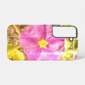 SAMSUNG GALAXY S22 Case LILA BLUME STYLE Hülle (Rückseite (Horizontal))