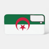 Samsung Galaxy S22 Fall Flag Algerien Hülle (Rückseite (Horizontal))
