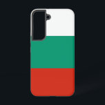 Samsung Galaxy S22 Fall Flag von Bulgarien Samsung Galaxy Hülle<br><div class="desc">Umgestalten Sie Ihre Samsung Galaxy S22 mit unserem exklusiven Handy-Cover mit der Flagge Bulgariens! Dieses Handy wurde mit viel Liebe zum Detail entworfen und präsentiert stolz das ikonische Design der bulgarischen Flagge. Die Fahne besteht aus drei horizontalen Streifen in Weiß, Grün und Rot, wobei das nationale Wappen an der links...</div>