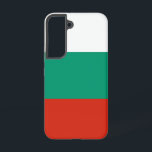 Samsung Galaxy S22 Fall Flag von Bulgarien Samsung Galaxy Hülle<br><div class="desc">Umgestalten Sie Ihre Samsung Galaxy S22 mit unserem exklusiven Handy-Cover mit der Flagge Bulgariens! Dieses Handy wurde mit viel Liebe zum Detail entworfen und präsentiert stolz das ikonische Design der bulgarischen Flagge. Die Fahne besteht aus drei horizontalen Streifen in Weiß, Grün und Rot, wobei das nationale Wappen an der links...</div>