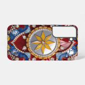 Samsung Galaxy S22 Fall mit Bahamas Farben Hülle (Rückseite (Horizontal))