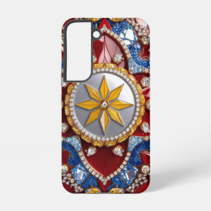 Samsung Galaxy S22 Fall mit Bahamas Farben Samsung Galaxy Hülle