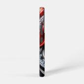 Samsung Galaxy S22 Fall mit deutschen Farben Hülle (Rechte Seite)