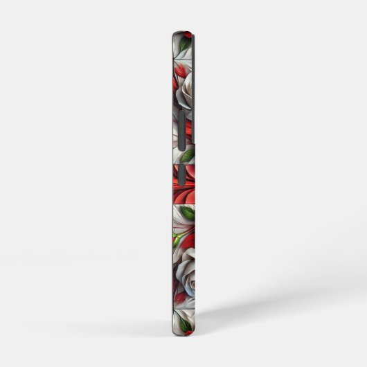 Samsung Galaxy S22 Fall mit englischer Rose Samsung Galaxy Hülle (Rechte Seite)