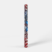 Samsung Galaxy S22 Fall mit französischen Farben Hülle (Rechte Seite)