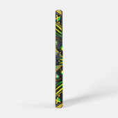 Samsung Galaxy S22 Fall mit jamaikanischen Farben Hülle (Rechte Seite)