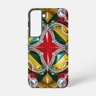 Samsung Galaxy S22 Fall mit Los Angeles Farben Hülle