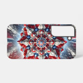 Samsung Galaxy S22 Fall mit norwegischen Farben Hülle (Rückseite (Horizontal))