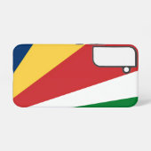 Samsung Galaxy S22 Fall mit Seychellen Farben Hülle (Rückseite (Horizontal))