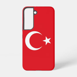 Samsung Galaxy S22 Fallflagge der Türkei Hülle