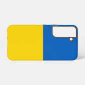Samsung Galaxy S22 Fallflagge der Ukraine Hülle (Rückseite (Horizontal))